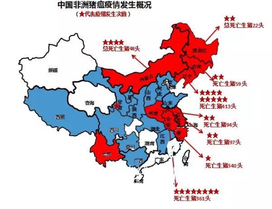 非瘟疫情图